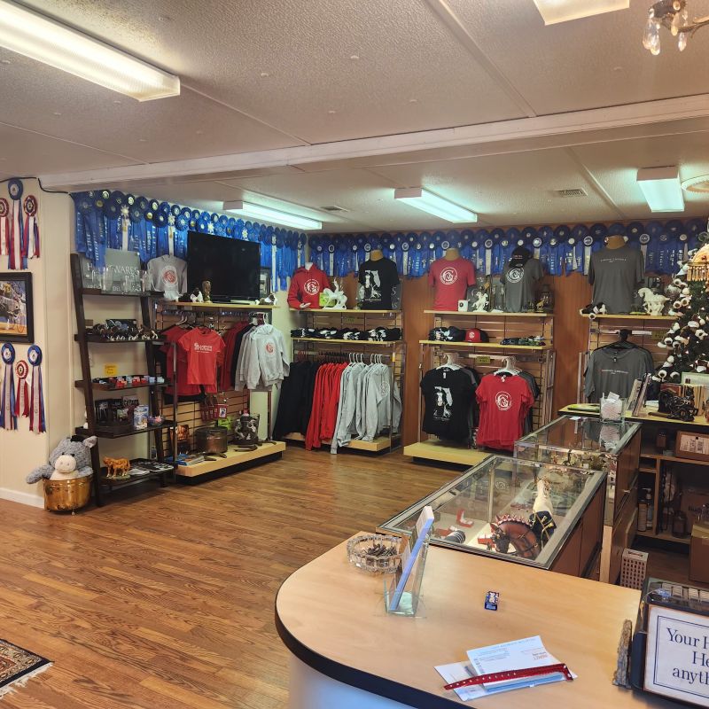 a group of people in a room