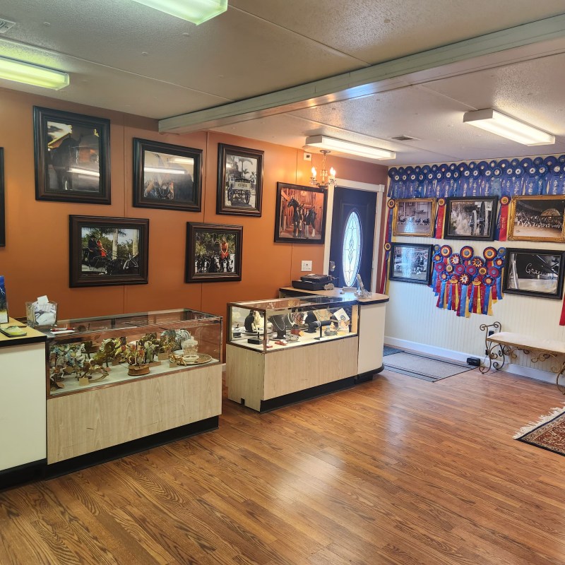 a group of people in a room